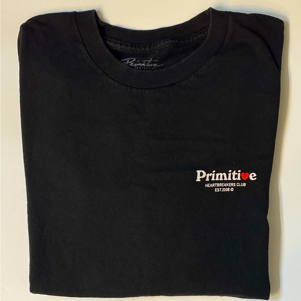 Primitive/ Boy’s Black Long Sleeve Shirt/Size Medium Youth/ Fair Condition